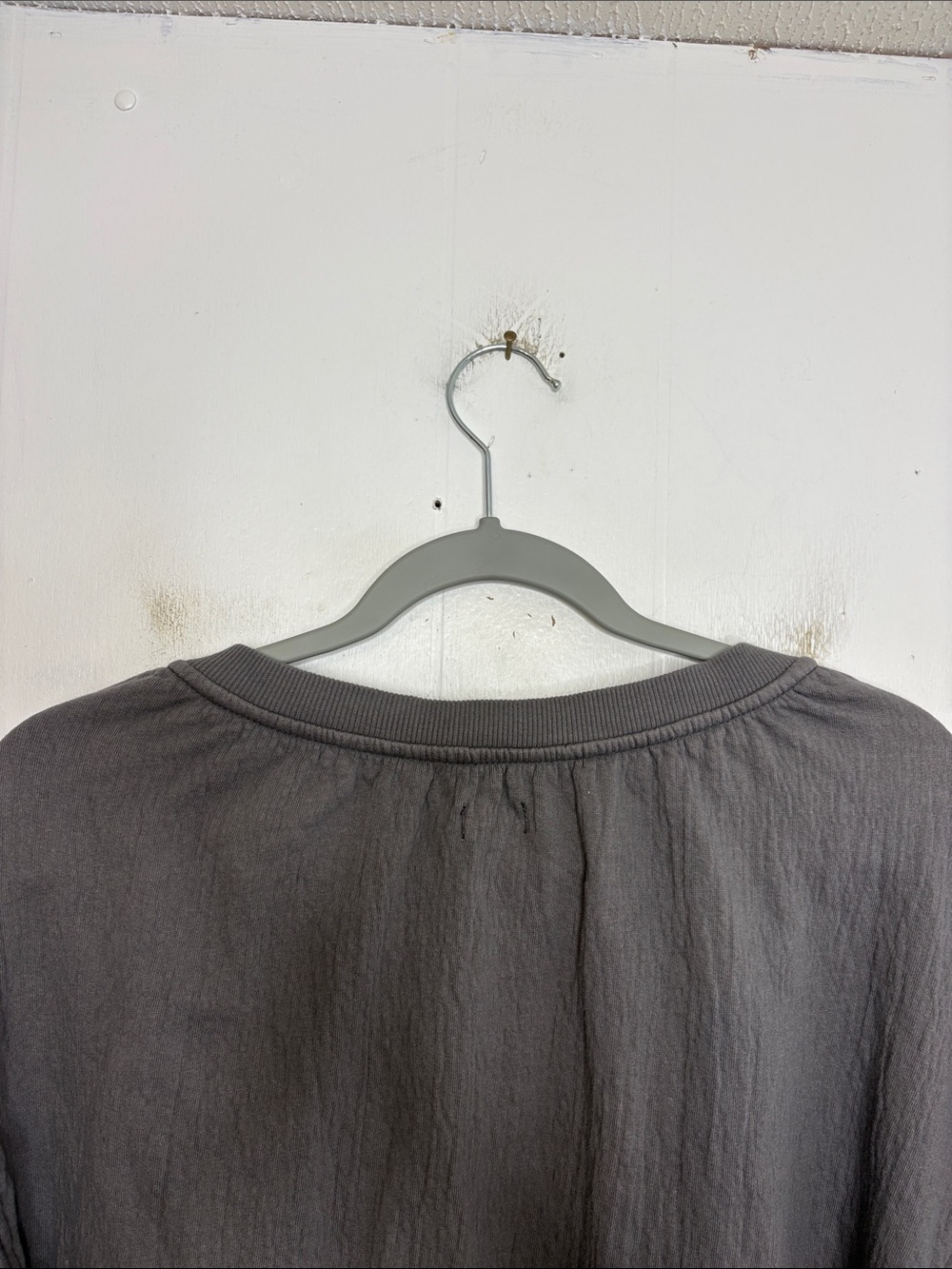 Aerie Sweater Womens Small V Neck Gauze Sweatshirt Pullover Elevated Lounge - Picture 6 of 9